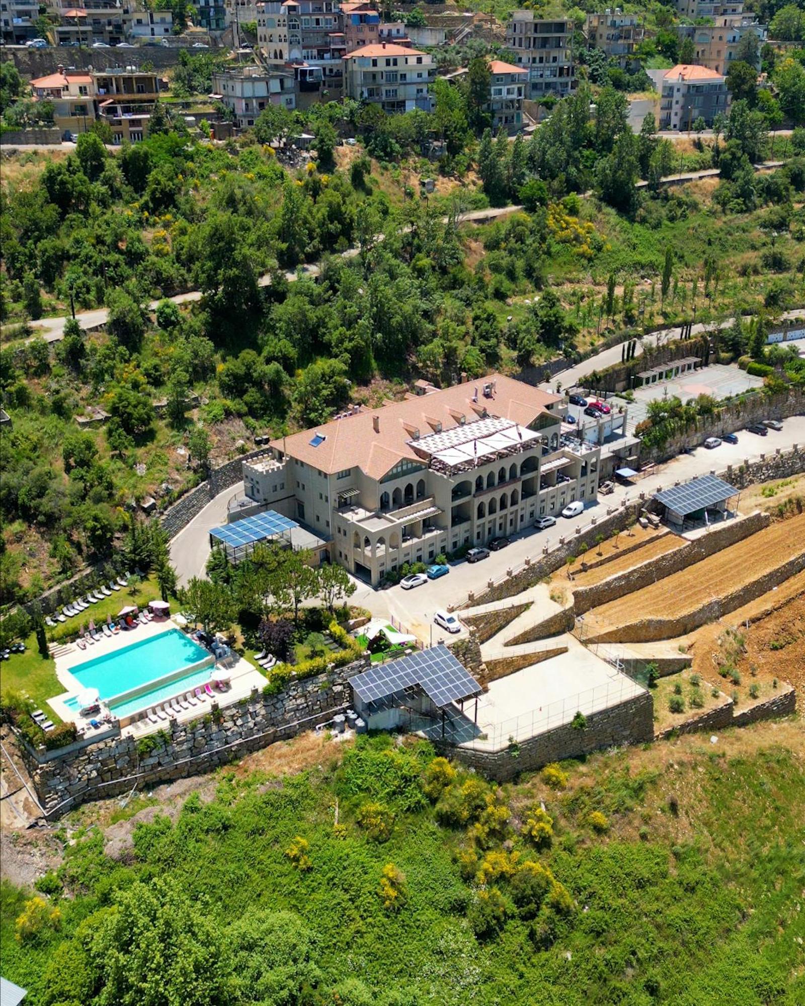 Cherry Blossom Boutique Hotel Bḩamdūn Kültér fotó